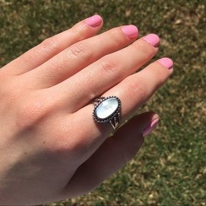 Mother of pearl ring